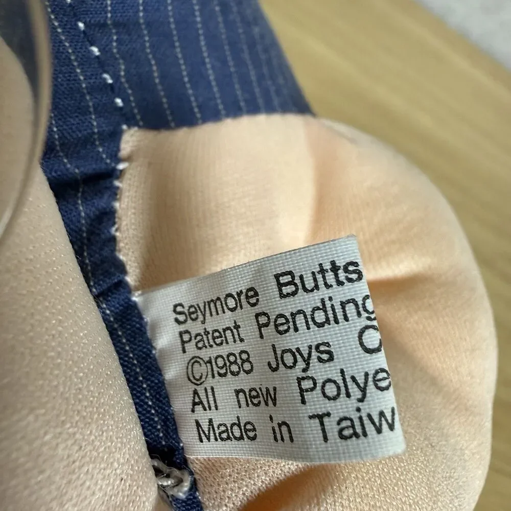 Vintage Seymore Butts Plush Doll – Patent Pending 1988 Joys Creations